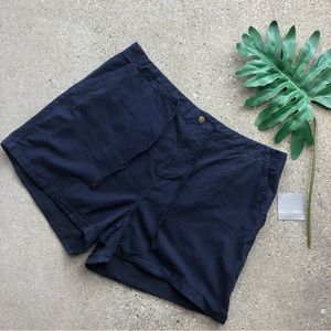 New Falls Creek Plus Size Navy Blue Shorts - Size 20
